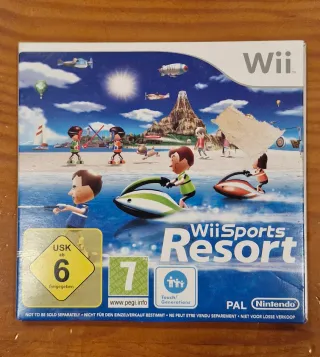 Console Nintendo Wii nera + accessori + 2 giochi
