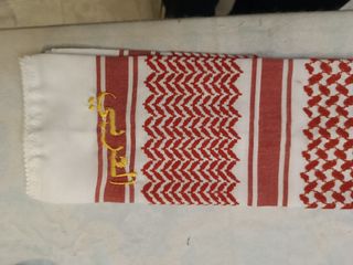 Kefiah Esercito Saudita Originale Rossa