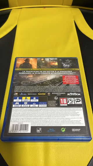 Call Of Duty WWII PS4 Cod Pal Fra