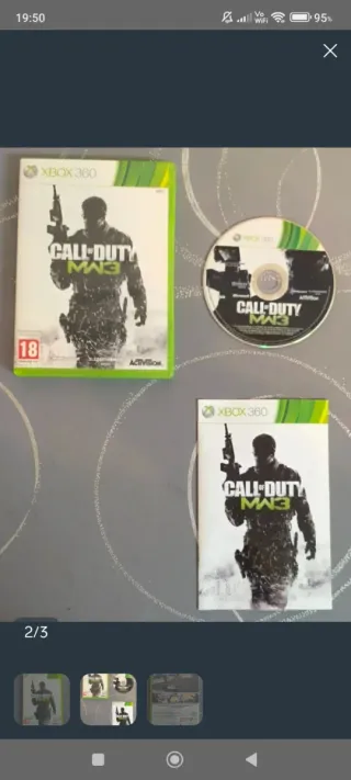🇪🇸 Lotto di 5 Giochi Call of Duty per Xbox 360