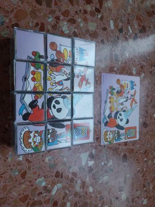 Rompecabezas de cubos con dibujos