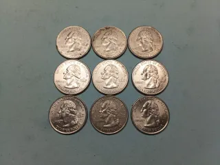 Moneda 1/4 Dollar USA conmemorativa a 1€ unidad.