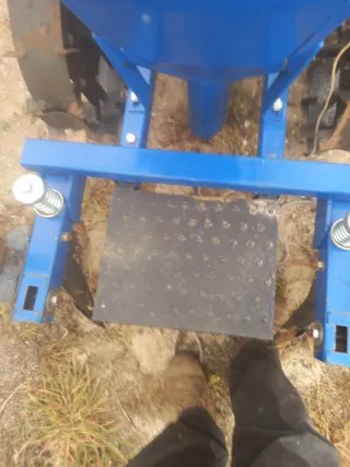 Sembradora patatas automática un dolo surco