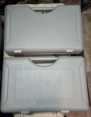 2 Maletines discos mancuernas DOMYOS