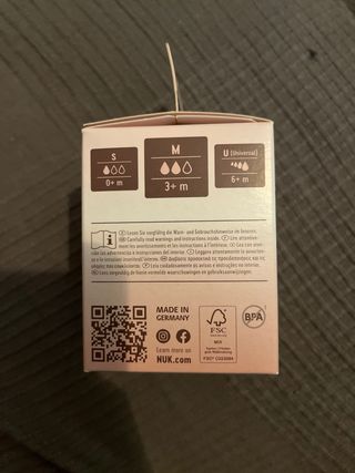 3 Tetinas nuevas Nuk Perfect Match Talla M