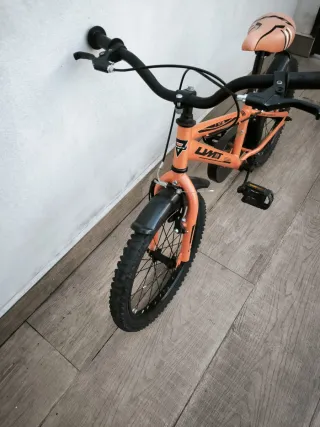 Bicicleta infantil 18 pulgadas naranja