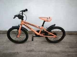 Bicicleta infantil 18 pulgadas naranja