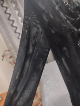 Vestido largo negro talla 3XL