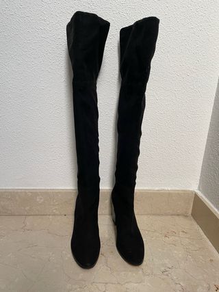 Botas altas H&M negras