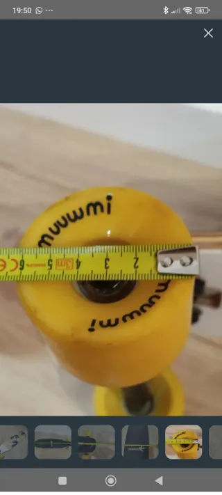 Monopatín Longboard Diseño Palmeras