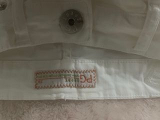 Pantalón vaquero blanco Purificación García