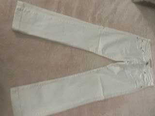 Pantalón vaquero blanco Purificación García