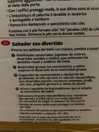 Saltador Fisher Price Jumperoo Discover 'n Grow