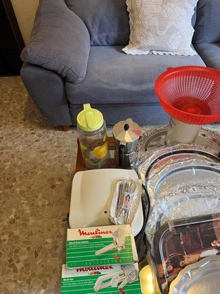 Lote Menaje Cocina y Varios Moulinex