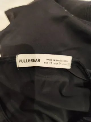 Body Pull&Bear Negro Talla M