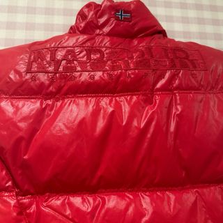 Chaleco acolchado rojo Napapijri