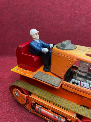 Tractor de juguetes Nomura TN a batería (Japan)