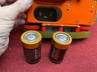 Tractor de juguetes Nomura TN a batería (Japan)