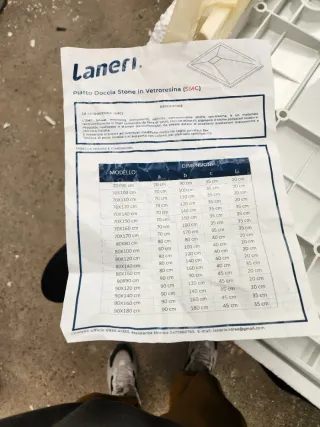 Plato Ducha 80x100x2.6