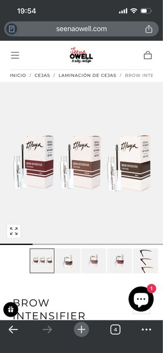 Crema Color Brow Intensifier THUYA