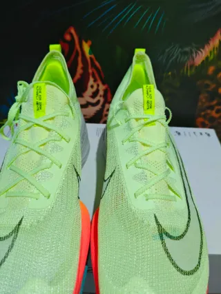 Nike Air Zoom Alphafly Next% Verde Naranja