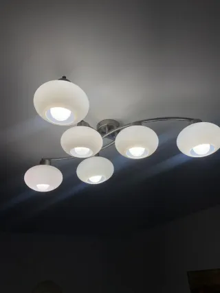 Lámpara de techo moderna salón