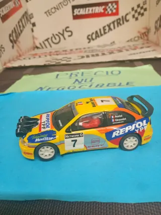 Scalextric SEAT Córdoba WRC Repsol leer descripció