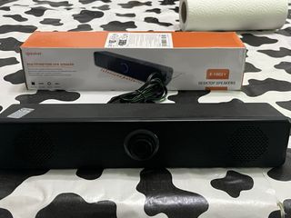 Barra de Sonido USB Negra Nueva