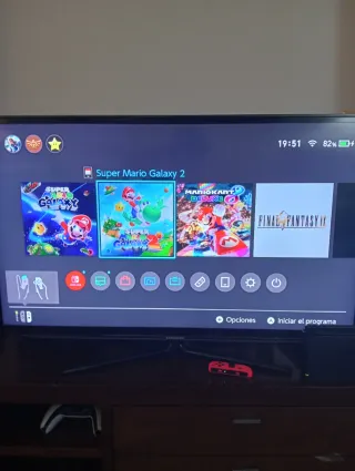 Nintendo Switch (Azul/Rojo) - Pantalla defectuosa