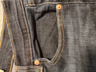 Levi's Boyfriend Talla 30x27. Azul oscuro.