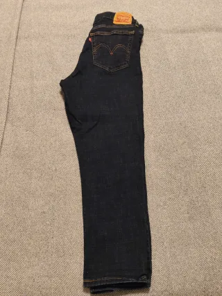 Levi's Boyfriend Talla 30x27. Azul oscuro.