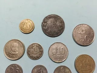 Monedas sueltas de diferentes países. 0,50€ unidad