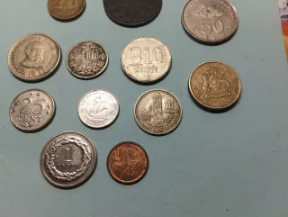 Monedas sueltas de diferentes países. 0,50€ unidad