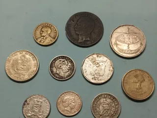 Monedas sueltas de diferentes países. 0,50€ unidad