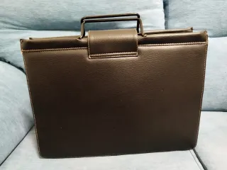 Maletín Ejecutivo Portadocumentos Negro/Marrón