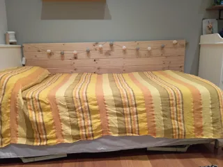 Manta Boho Vintage Rayas Mostaza Algodón 160x250