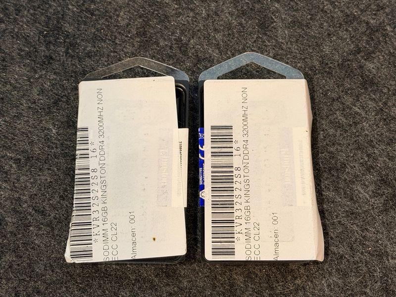32GB (2x16GB) Kingston DDR4 SODIMM 3200MHz - Nueva afbeelding 2