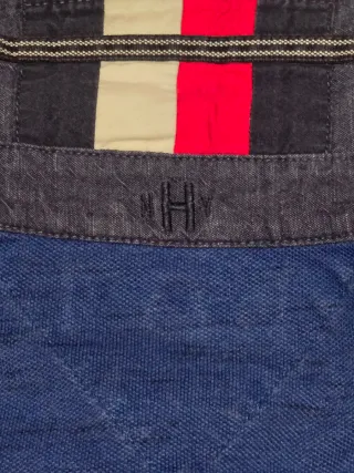 Polo Tommy Hilfiger Manga Larga Talla L