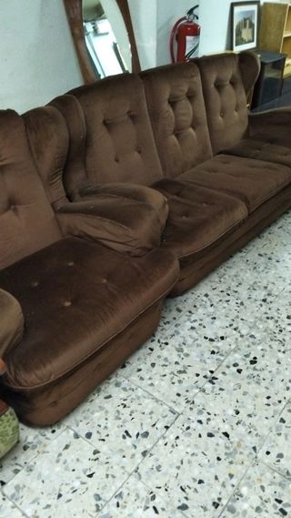 Sofá 3 plazas y sillón 1 plaza.Precio los dos