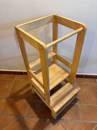 Torre aprendizaje Montessori madera