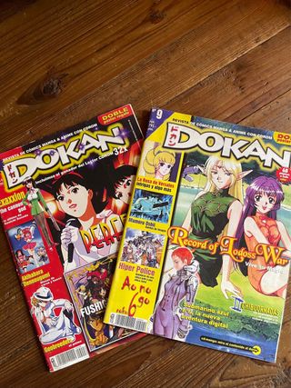 Lote revistas dokan manga
