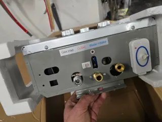 Calentador de agua a gas, butano