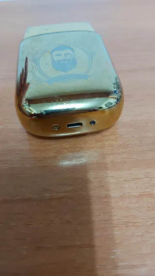 Afeitadora Retro Razor Dorada