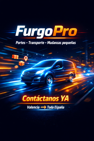 Transporte Portes y Mudanzas Valencia FurgoPro
