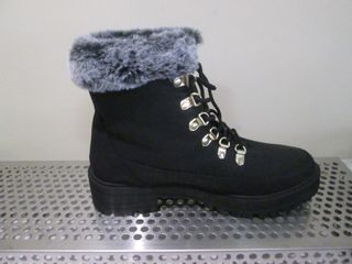 BOTINES DE MUJER COLOR NEGRO NUMERO 39 MARCA TEX