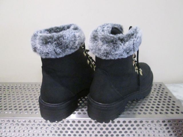 BOTINES DE MUJER COLOR NEGRO NUMERO 39 MARCA TEX