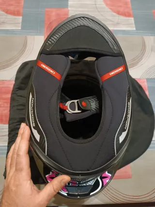 Casco Scorpion R1 Evo Air FIM (Talla M)