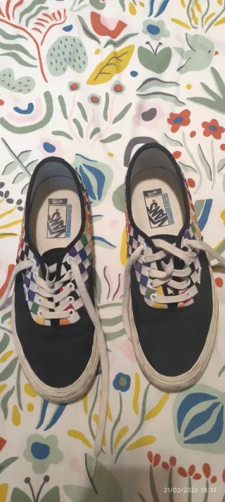 Zapatillas Vans Talla 44 Checkerboard Multicolor