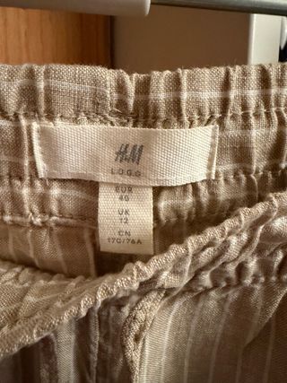 Pantalón H&M rayas