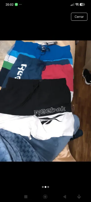 Bermudas Reebok Hombre Originales